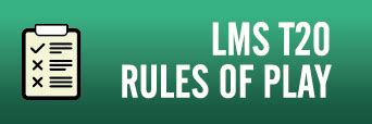 lms cricket|LMS T20 Rules .